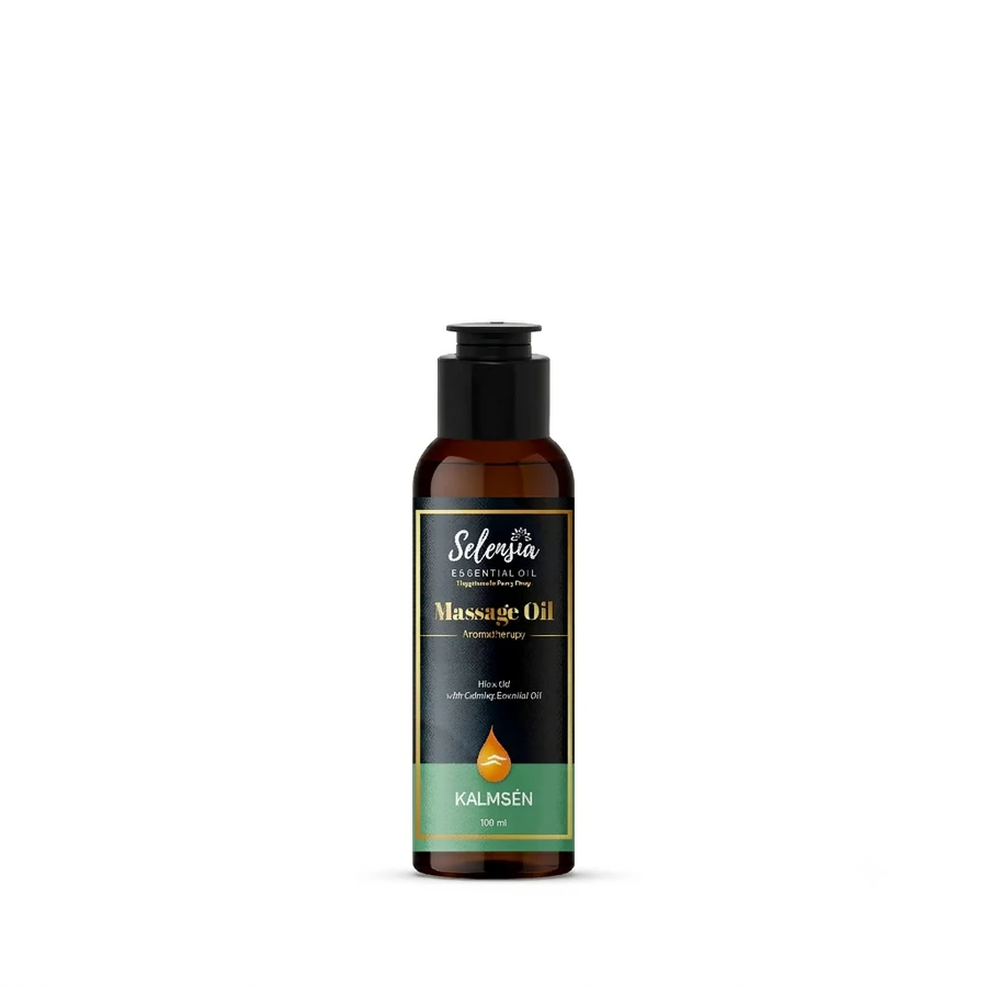 Botol Kalmsen Massage Oil dari Selensia